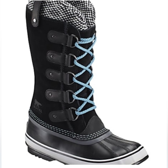 Sorel Joan of Arctic Knitter Waterproof Tall Winter Boots women’s size 6 - Picture 1 of 10